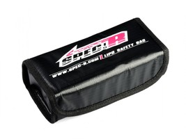 Sac de protection Noir pour Lipo Spec-R 19X9X7cm