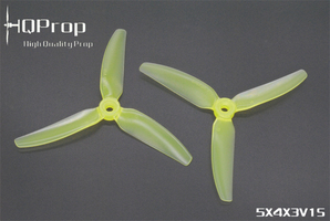 HQ Durable Prop 5X4X3 V1S Steele (Jaune)- Polycarbo.