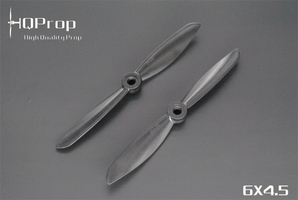 HQ Durable Prop 6X4.5 Black - Polycarbonate