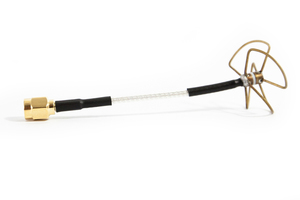 Antenne Cloverleaf Rx 5,8GHz - SMA male droit