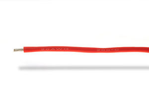 Cable 20AWG Rouge (0.50mm²) silicone super souple - 1m