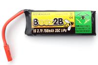 Lipo 1s 3.7V 750mAh 35C pour Gal. Visitor 6 et Dromida Omnius