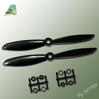 Hélice Gemfan SF propulsive Noire 6x4.5 (2 pcs)