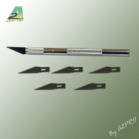 Couteau scalpel 8mm avec lames