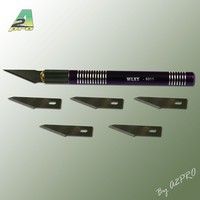 Couteau scalpel 11mm avec lames