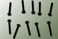 Vis TC nylon noire M3x20 (10pcs)