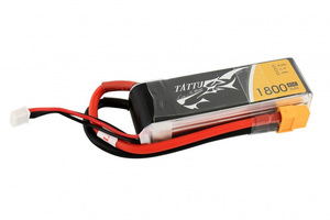 Lipo 1800mAh 11.1V 45C 3S XT60 - Tattu