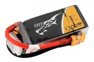 Lipo 1300mAh 11.1V 45C 3S - Tattu