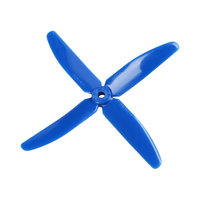Hélices Q5030 Quadripales Bleu (2cw+2ccw) Dalprop
