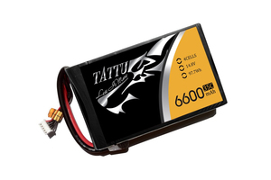 Tattu 6600mAh 14.8V 35C 4S2P Flat
