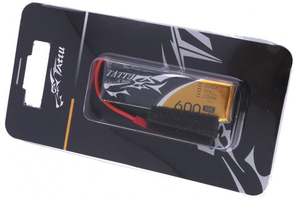 Lipo 600 mAh 30C 1S (JST) Tattu