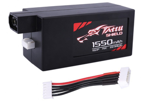 Lipo 1550mAh 14.8V 75C 4S1P Tattu Hardcase