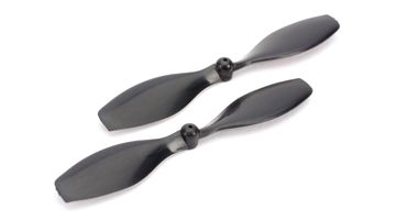 Hélice Horaire Noire Blade Nano QX (2 pcs)