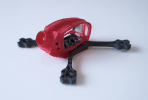 Bearquad Tiny Bear - Kit chassis 2 pouces - carbone 4mm - TPU