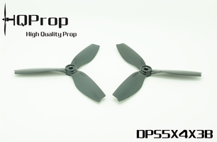 HQ Durable Prop série S 5X4X3 Black - Polycarbonate