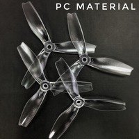 HQ Durable Prop série S 5X4X3 Clear - Polycarbonate