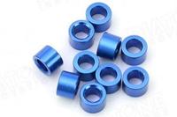 Entretoise Aluminium M3 X 3.5 bleu Diatone (x10)