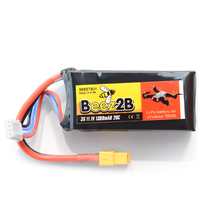 Lipo 3S 11.1v 1300mAh 20C pour eTurbine TB250 & FPV racer