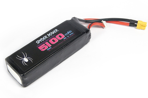 LI-PO Spyder Power 5100mah 35c 4s XT60