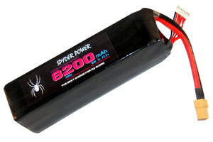 Batterie Lipo SpyderPower 8200mAh 35C 6s
