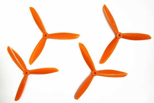 Hélices TJ6045 Tripales Orange (2cw+2ccw) Dalprop