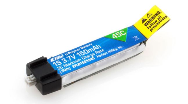 Batterie Lipo 150mAh 1S 3.7V 45C