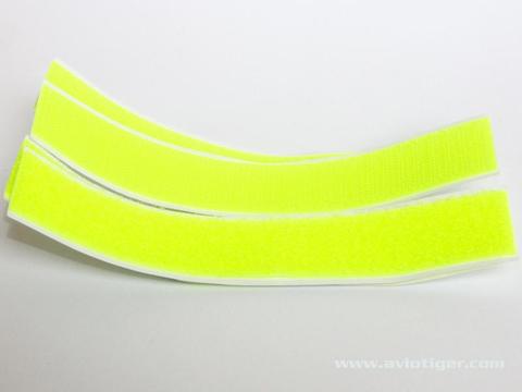 Velcro Jaune Fluo 25X100mm (S2)