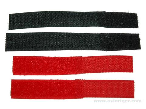 2 BANDES DE FIXATION STRAP POUR BATTERIE VELCRO SCRATCH 200mm - POIDS PLUME  RC