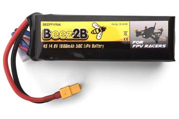 Lipo 1800mAh 4S 14.8v 50C Beez2B