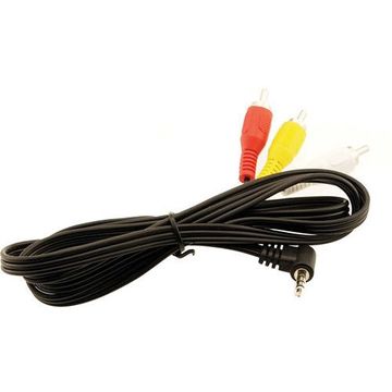 Câble 1,2m AV 3 RCA-cinch vers Mini-Jack 3,5mm 90° Fat Shark