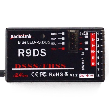 Recepteur R9DS S-bus 9CH Radiolink