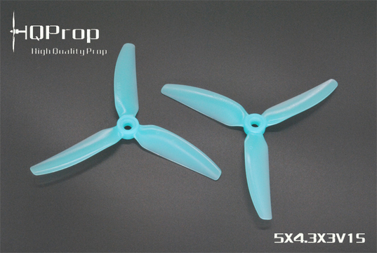 HQ Durable Prop 5X4.3X3 V1S Light Blue - Polycarbonate