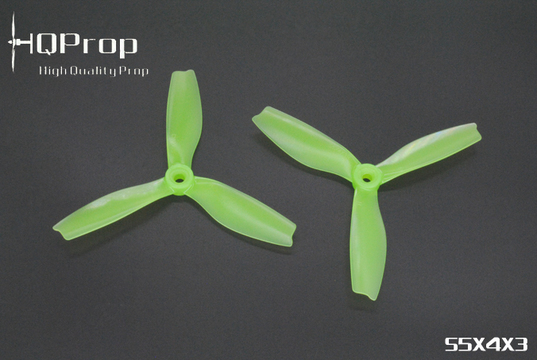 HQ Durable Prop série S 5X4X3 Light Green - Polycarbonate