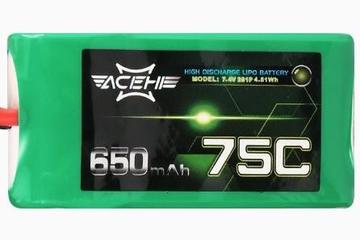 ACEHE - 650mAh 2S 75C - Racing Series