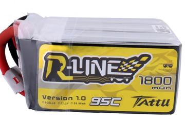 Lipo R-Line 1800mAh  95C 6S Tattu