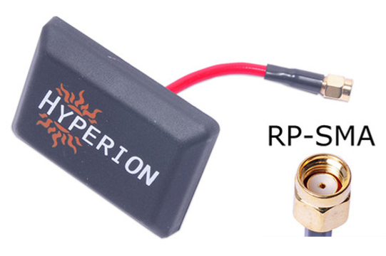Antenne Patch RHCP 9dBi 5.8Ghz RP-SMA male - Hyperion