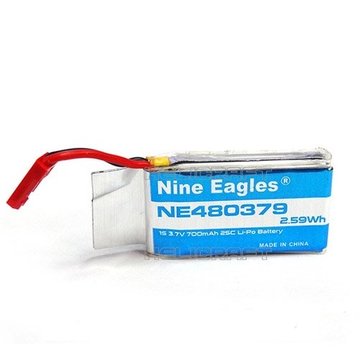 Batterie Lipo 1s 3.7V 700mAh pour Galaxy Visitor 6 Nine Eagles