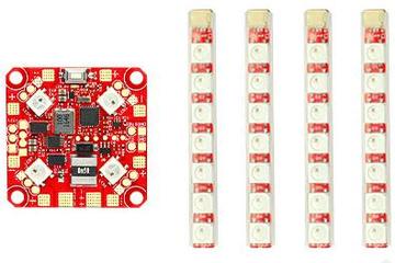 Platine LED simple rangé 'Lightning PDB' - FuriousFPV