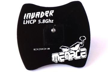 Antenne patch Invader LHCP SMA - MenaceRC