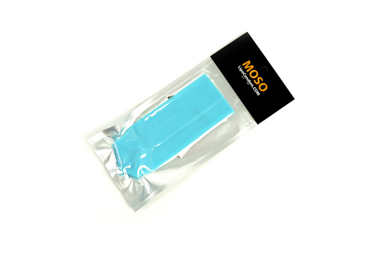 Protection  Lipo 130x32x20 mm M3 MOSO bleu