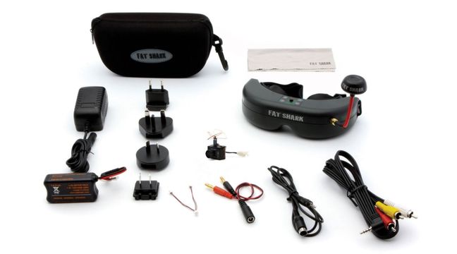 Kit FPV avec lunettes et camera Ultra Micro Fat Shark