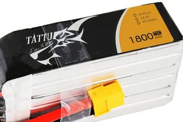 Tattu 1800mAh 22.2V 75C 6S Lipo