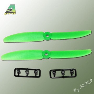 Hélices 5030R Gemfan  Verte 5x3 (2 pcs)