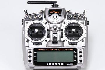 Radio Taranis X9D+ avec EVA Case Mode 1 Fr-Sky