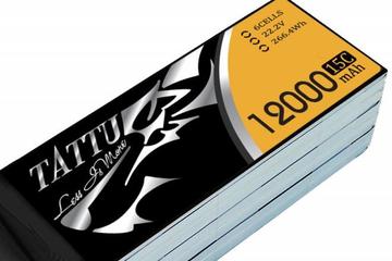 Tattu 12000mAh 22.2V 15/30C 6S Lipo