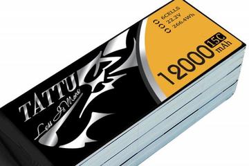 Tattu 12000mAh 22.2V 15/30C 6S Lipo