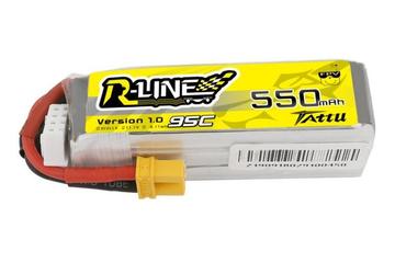 Tattu R-Line 550mAh 11.1V 95C 3S1P - XT30