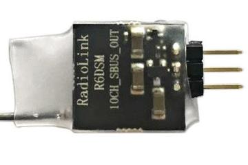 Récepteur R6DS Micro 10Ch S.Bus (DSSS + FHSS)