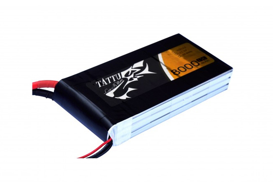 Tattu 8000mAh 11.1V 15/30C 3S1P Lipo