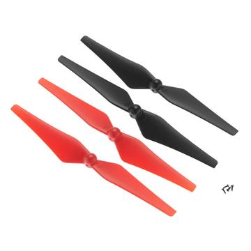 Hélices Rouges et Noires pour Vista UAV Dromida (X4)